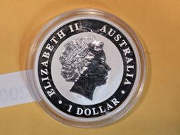 GEM Proof Deep Cameo 2017 Australia silver dollar