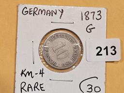 1873-G Germany 10 pfennig
