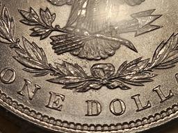 PCGS 1897 Morgan Dollar in Mint State 64