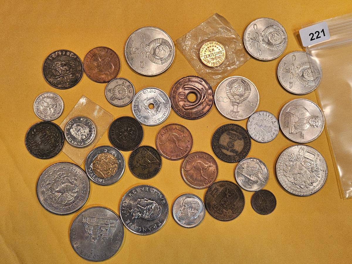 Nicer Mix of World Coins