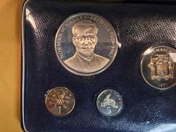 1971 Silver GEM Proof Deep Cameo Jamaica 7-Coin Set