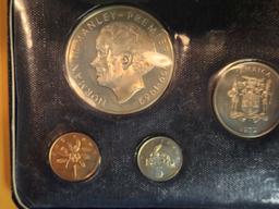 1972 Silver GEM Proof Deep Cameo Jamaica 7-Coin Set