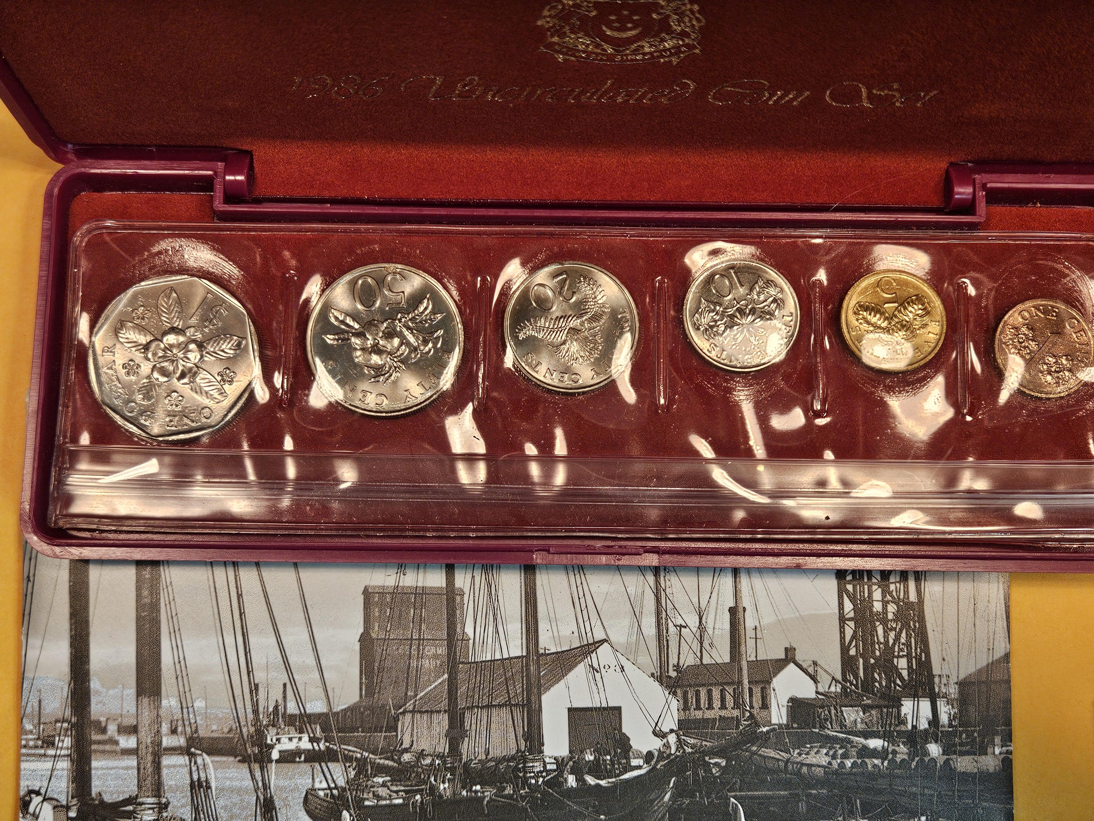 Six more world coin sets