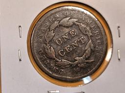 1842 and 1851 Braided Hair Large cents