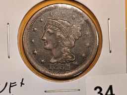 1842 and 1851 Braided Hair Large cents