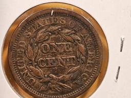 1856 Braided Hair Large Cent