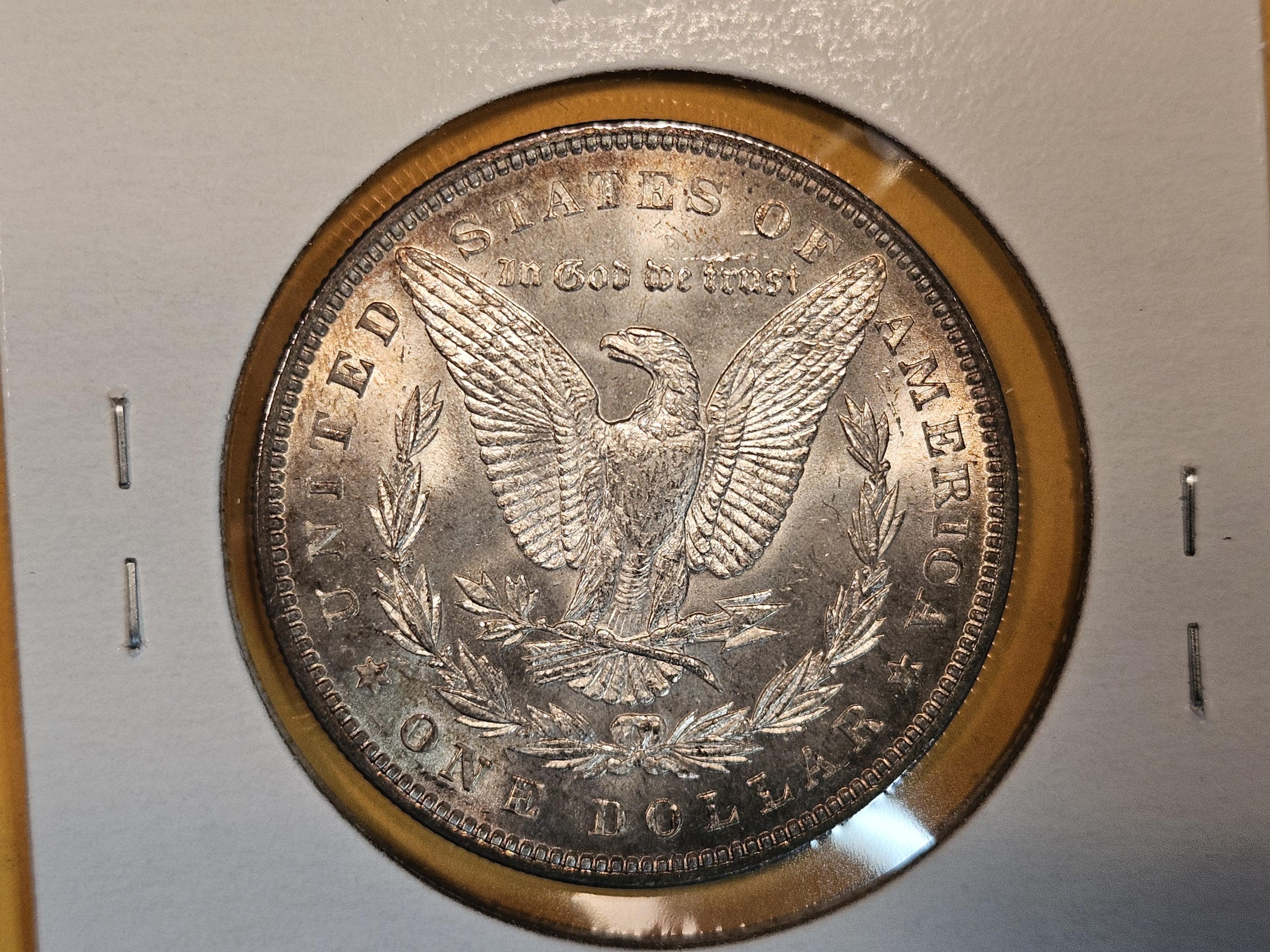 Choice Brilliant Uncirculated 1887 Morgan Dollar