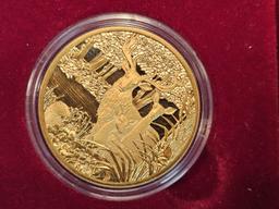 GOLD! Low Mintage 2013 Gold Austria 100 euros in Proof Deep Cameo