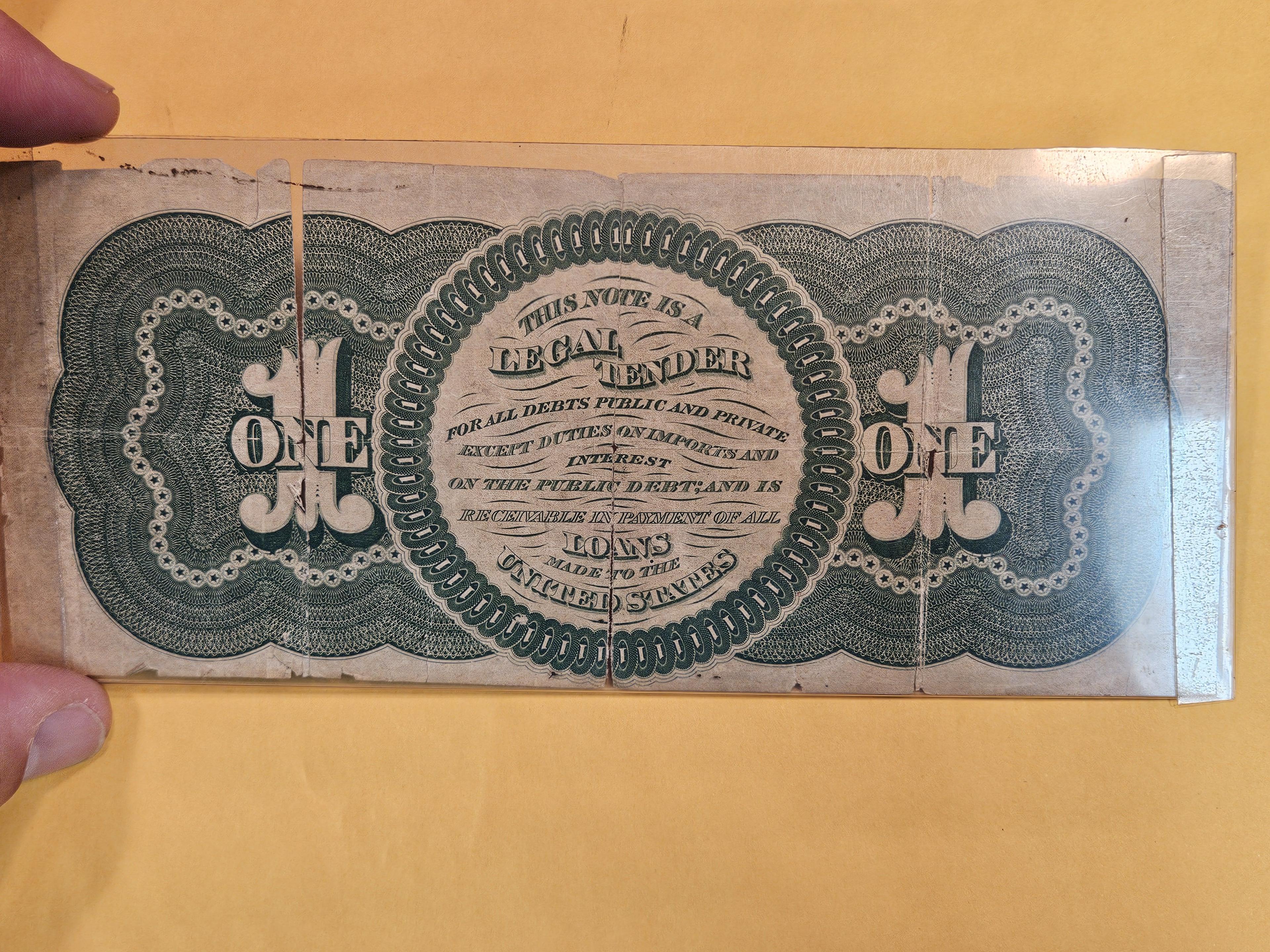 Cool 1862 One Dollar Legal Tender