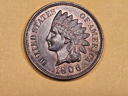 Red-Brown Uncirculated 1906 Indian Cent