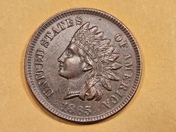 Better Date 1865 Indian Cent