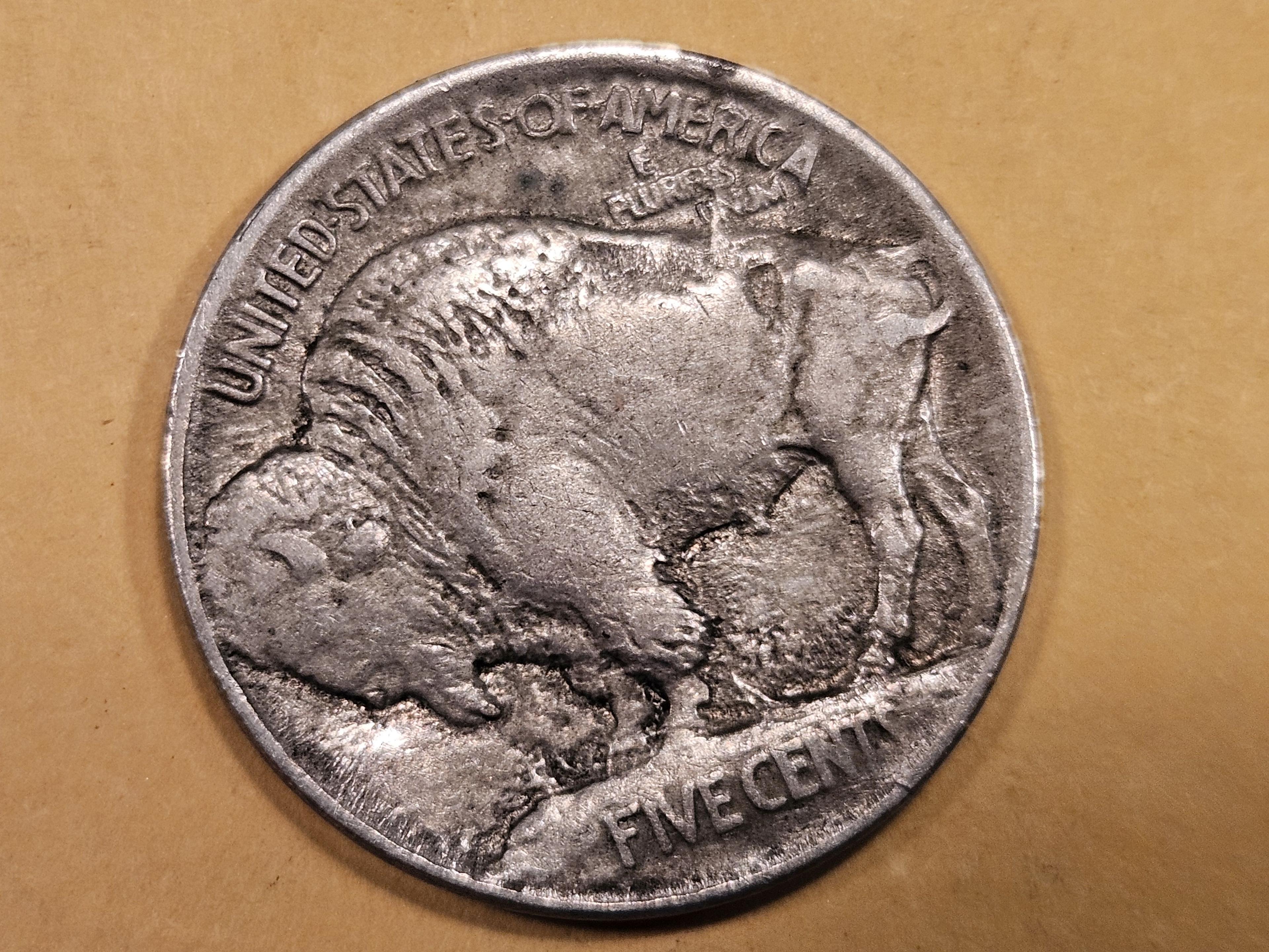 1913 Type 1 Buffalo Nickel in Extra Fine