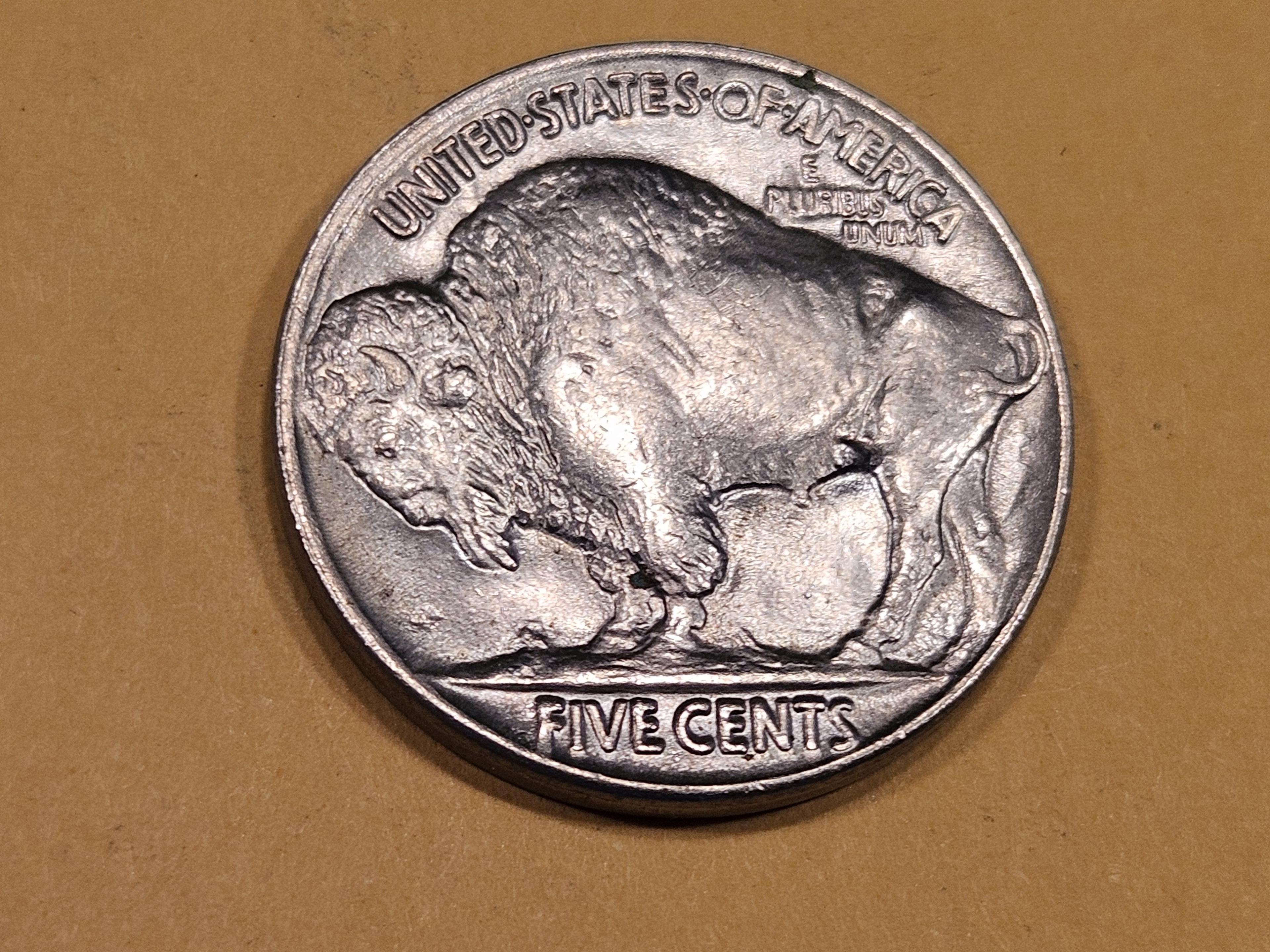 Very Choice Brilliant uncirculated 1920 Buffalo Nickel