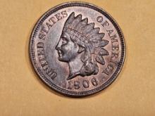 Red-Brown Uncirculated 1906 Indian Cent