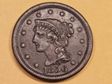 1856 Braided Hair Large Cent