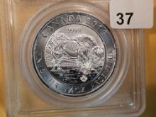 PCGS 2016 Canada silver Eight Dollars in Mint State 69