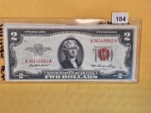 Four Two Dollar Red Seal Notes