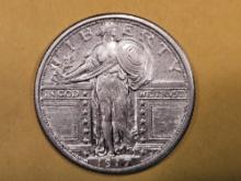 * Semi-key 1917-S Type 1 Standing Liberty Quarter