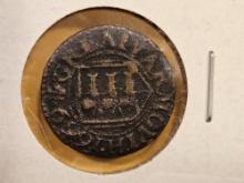 CONDER! 1669 Norfolk-Yarmouth Half-Penny token
