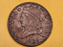1828 Classic Head Half Cent in Extra Fine - details