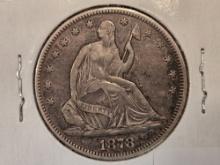 1878 Seated Liberty Half Dollar