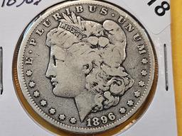 Better Date 1896-S Morgan Silver Dollar
