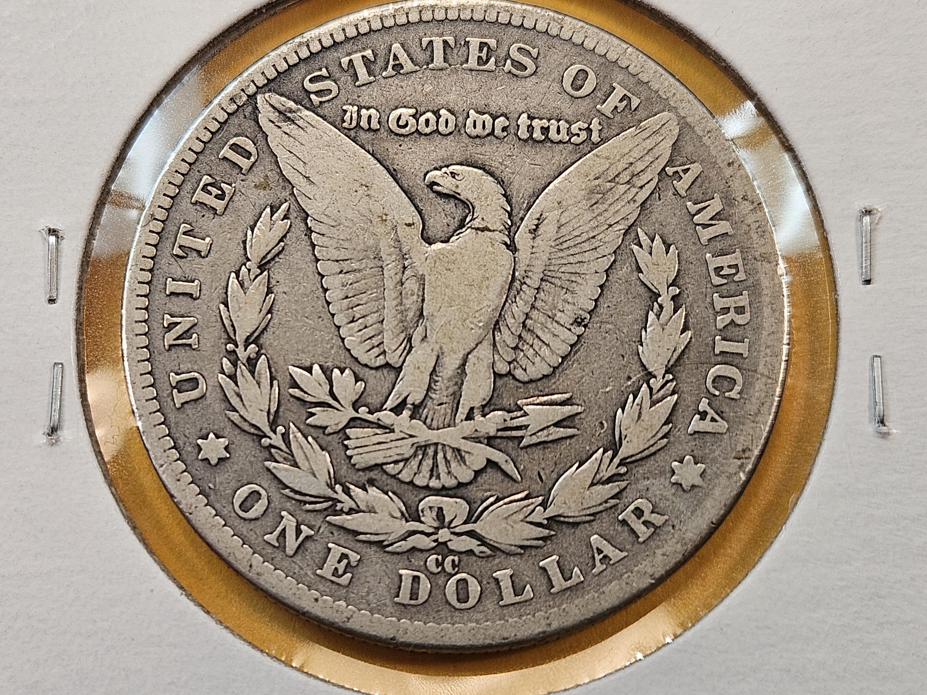 ** KEY DATE! ** 1889-CC Morgan Silver Dollar