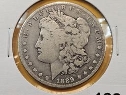 ** KEY DATE! ** 1889-CC Morgan Silver Dollar