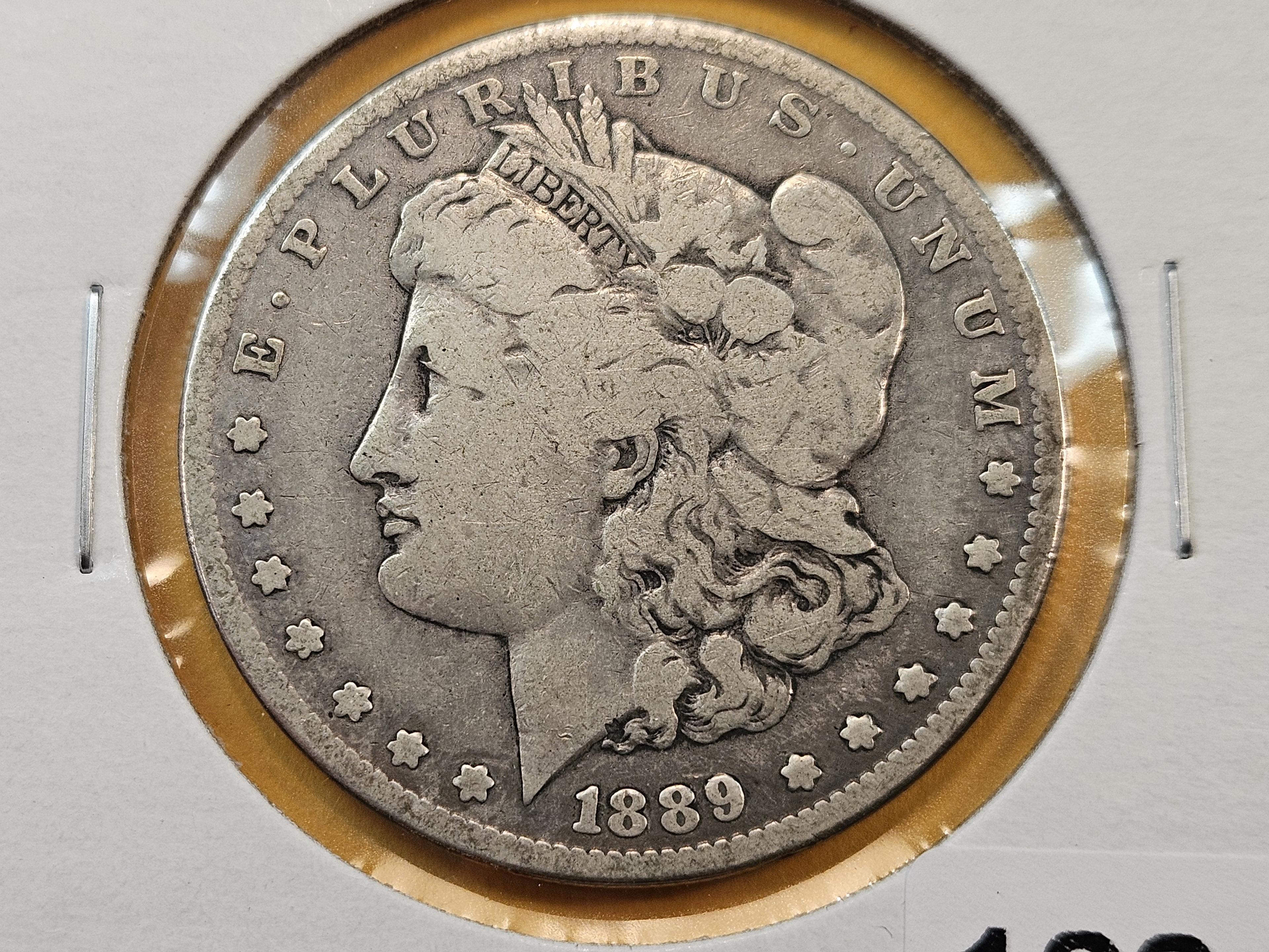 ** KEY DATE! ** 1889-CC Morgan Silver Dollar