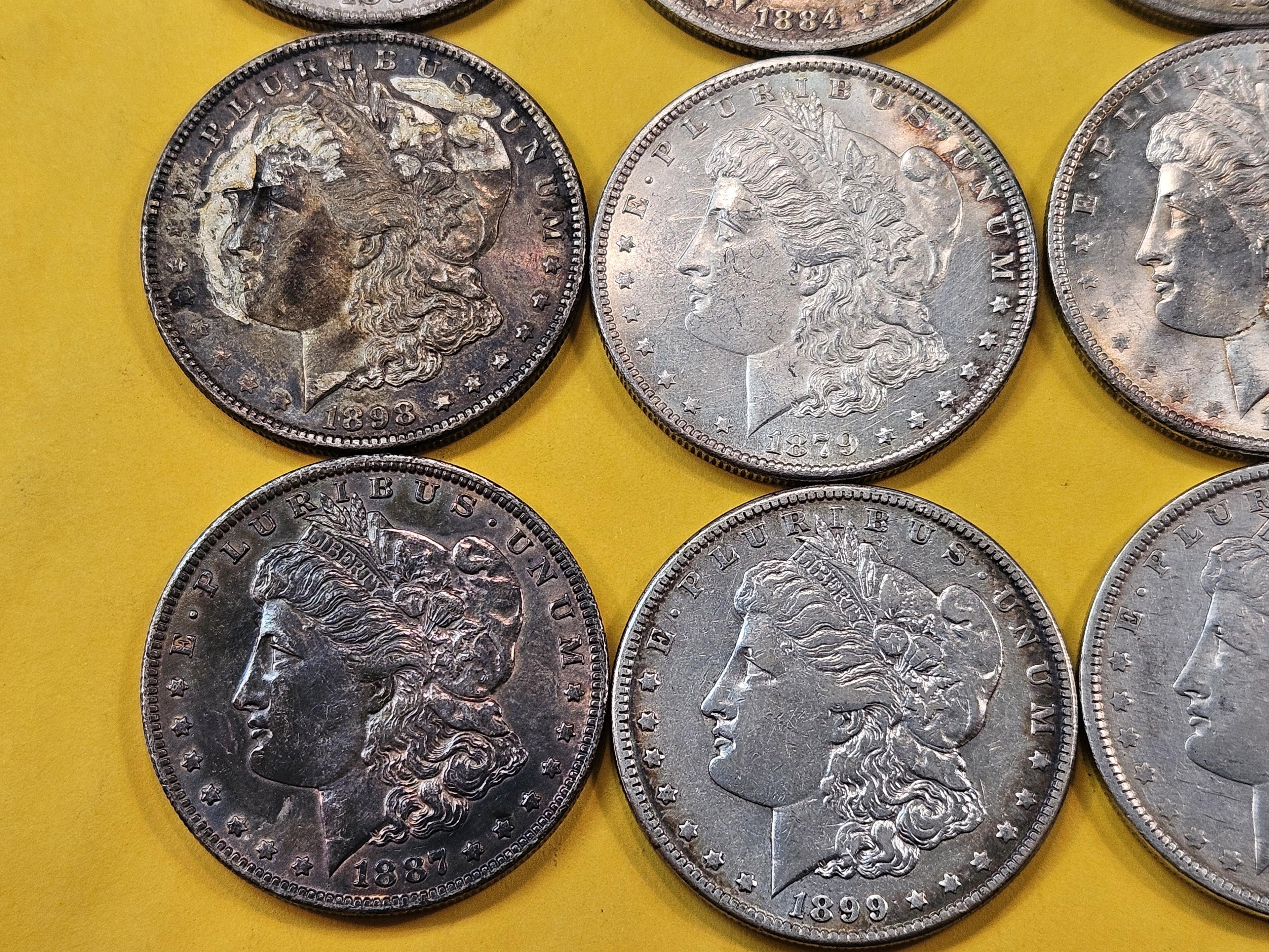 ** FULL ROLL ** Twenty Morgan Silver Dollars