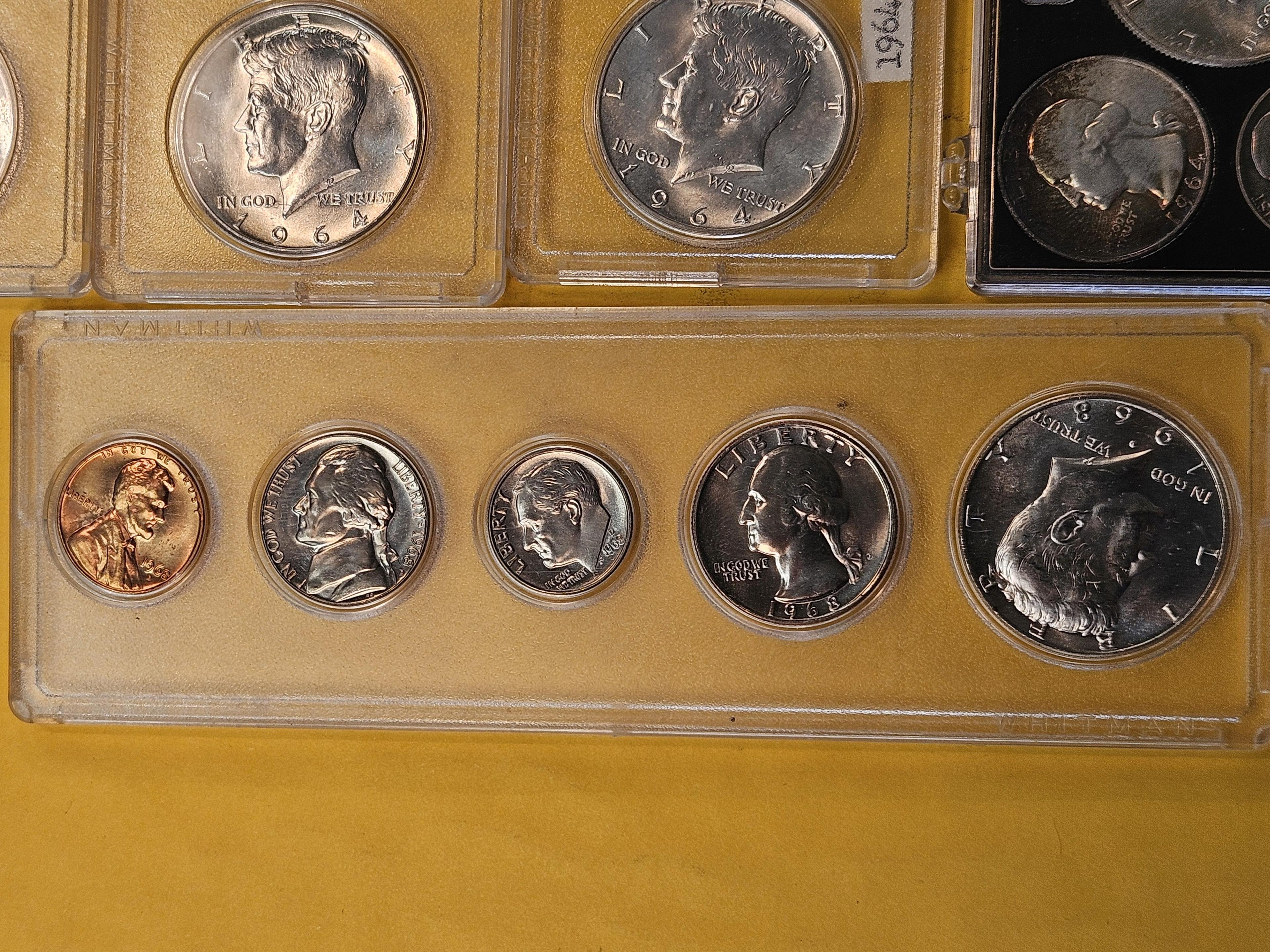Six Uncirculated Silver Coin Sets