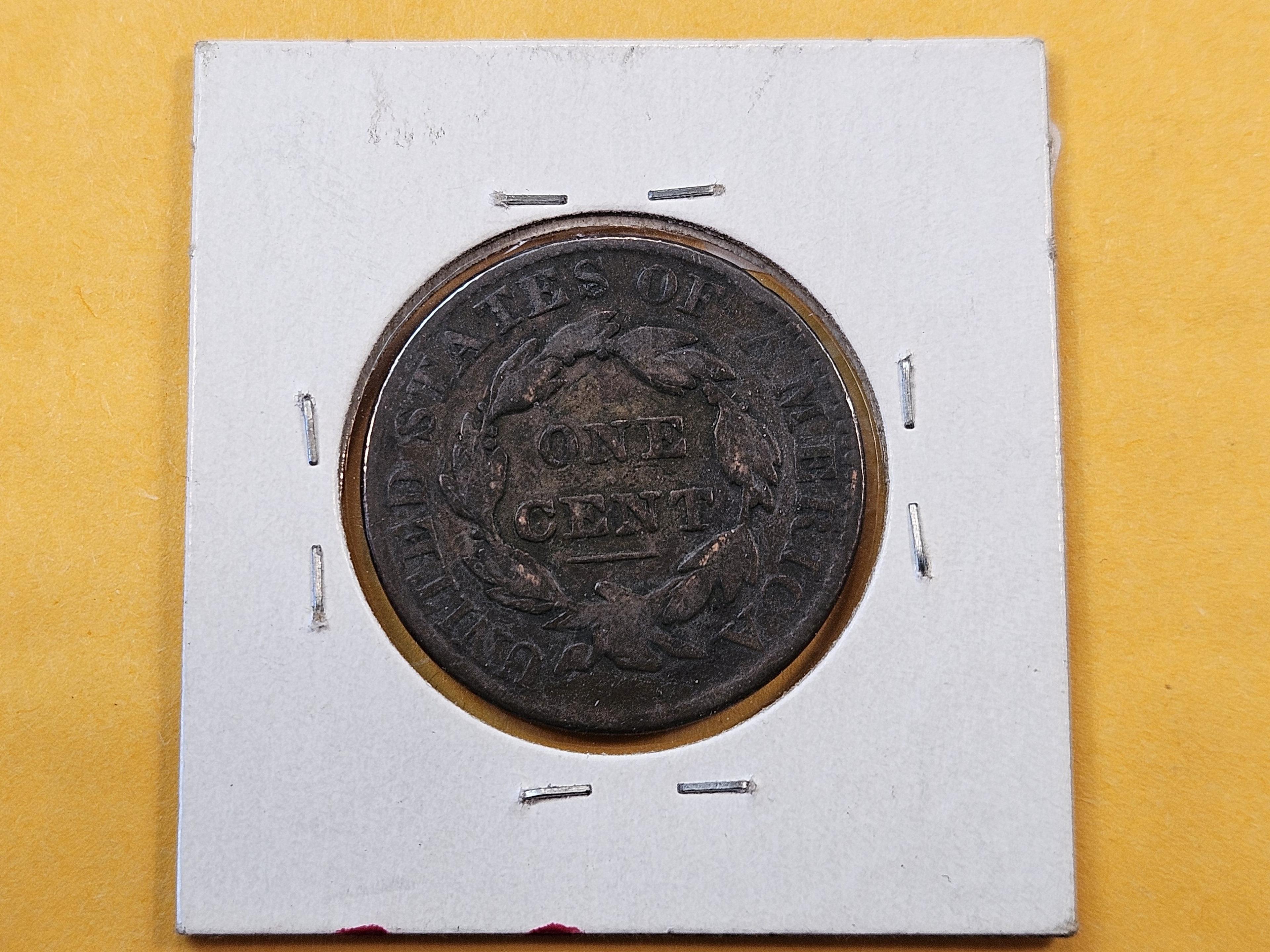 1830 Coronet Head Large Cent