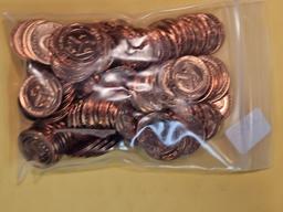 EXONUMIA! Over half-pound of BU Mint Tokens