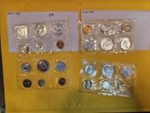 Four GEM Proof Silver US Proof Sets