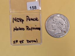 ** KEY DATE ** 1928 Peace Dollar in Extra Fine plus - details
