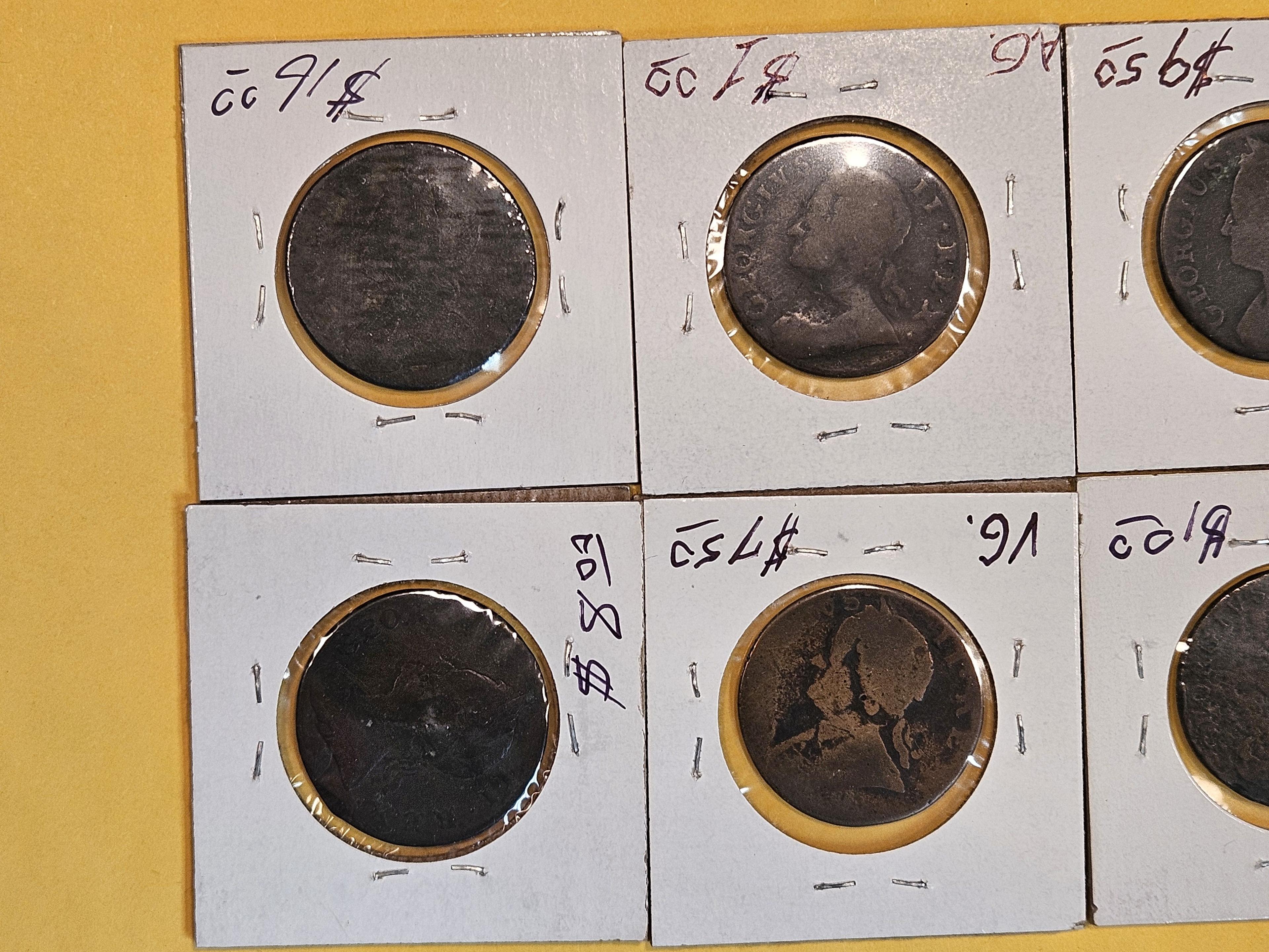 Eight great coins from Great Britain