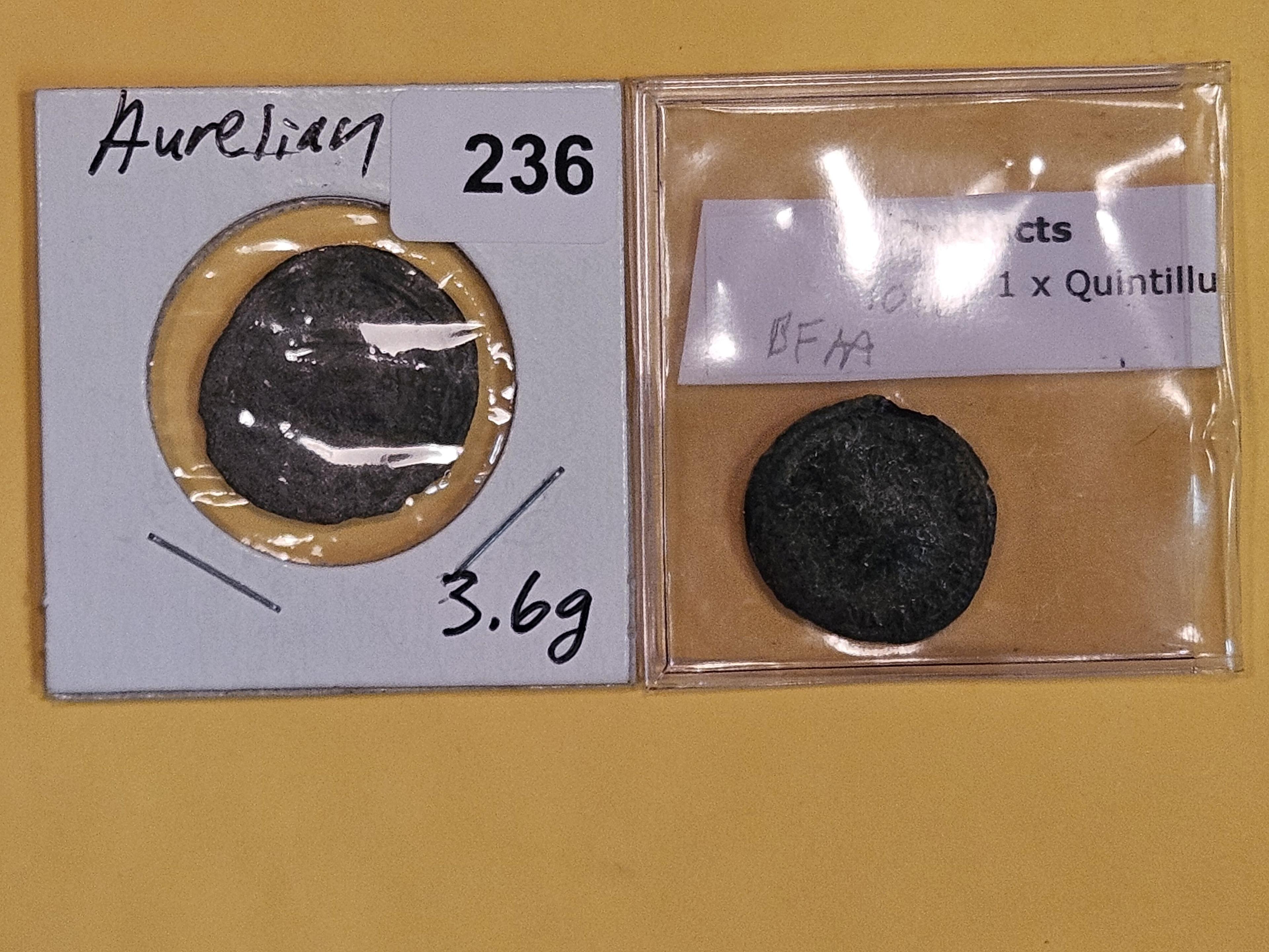 ANCIENTS! Two Ancient coins