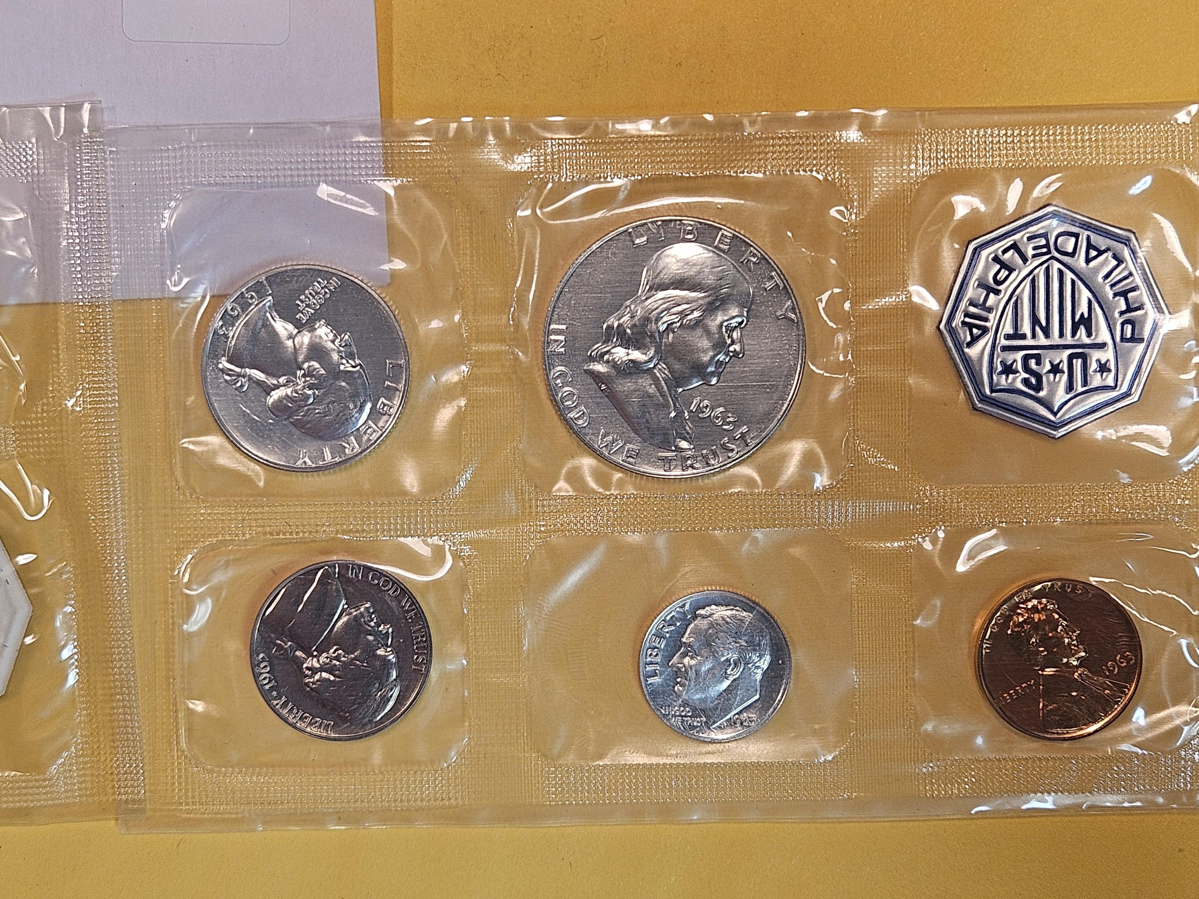 1962 and 1963 US Silver Proof Sets