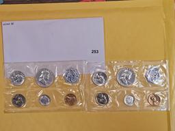 1962 and 1963 US Silver Proof Sets