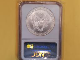 Better Date NGC 1994 American Silver Eagle in Mint State 69