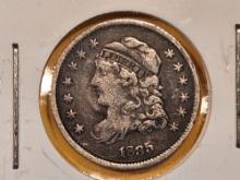 1835 Capped Bust Half-Dime