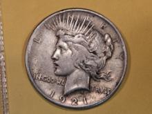 ** KEY DATE ** 1921 Peace Dollar in Extra Fine