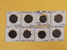 Eight great coins from Great Britain