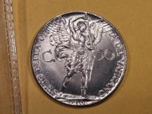 GEM Brilliant Uncirculated 1941 Vatican 50 centavo