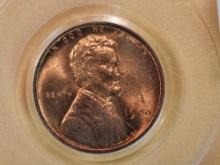 PCGS 1909-VDB Wheat cent in Mint State 64 RED