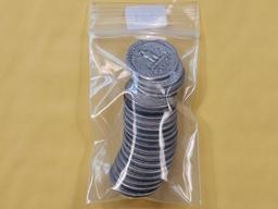 Bag of Twenty Washington Silver Quarters