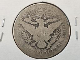 Semi-key 1893-S Barber Silver Half Dollar