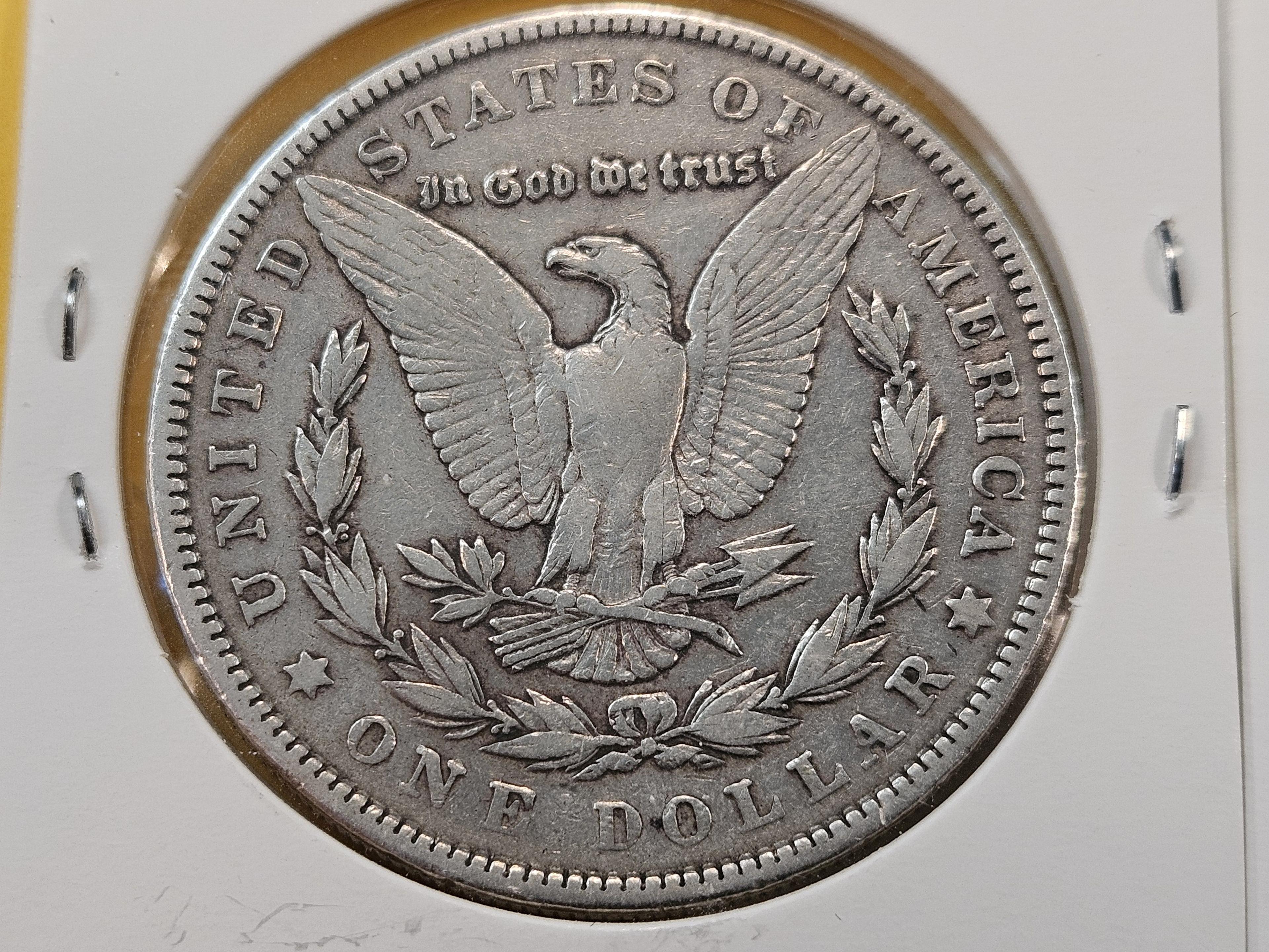 Two Morgan Silver Half Dollars