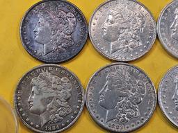 ** FULL ROLL ** Twenty Morgan Silver Dollars