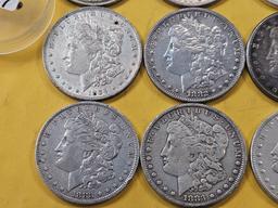 ** FULL ROLL ** Twenty Morgan Silver Dollars